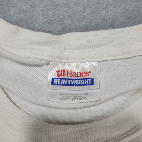 Michael Jackson T-Shirt L 2009 AEG King Of Pop Hanes Heavyweight White - Picture 3 of 10